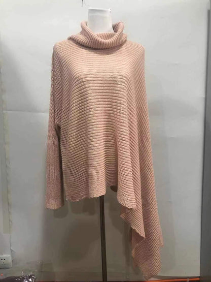 Women High Neck Long Sleeves Knitting Pullover Coats--Free Shipping at meselling99