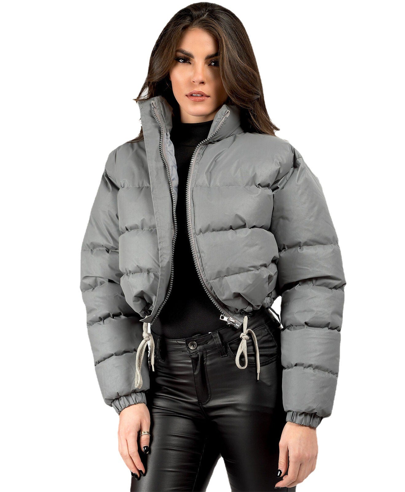 Fashion Women Cotton Short Winter Coats