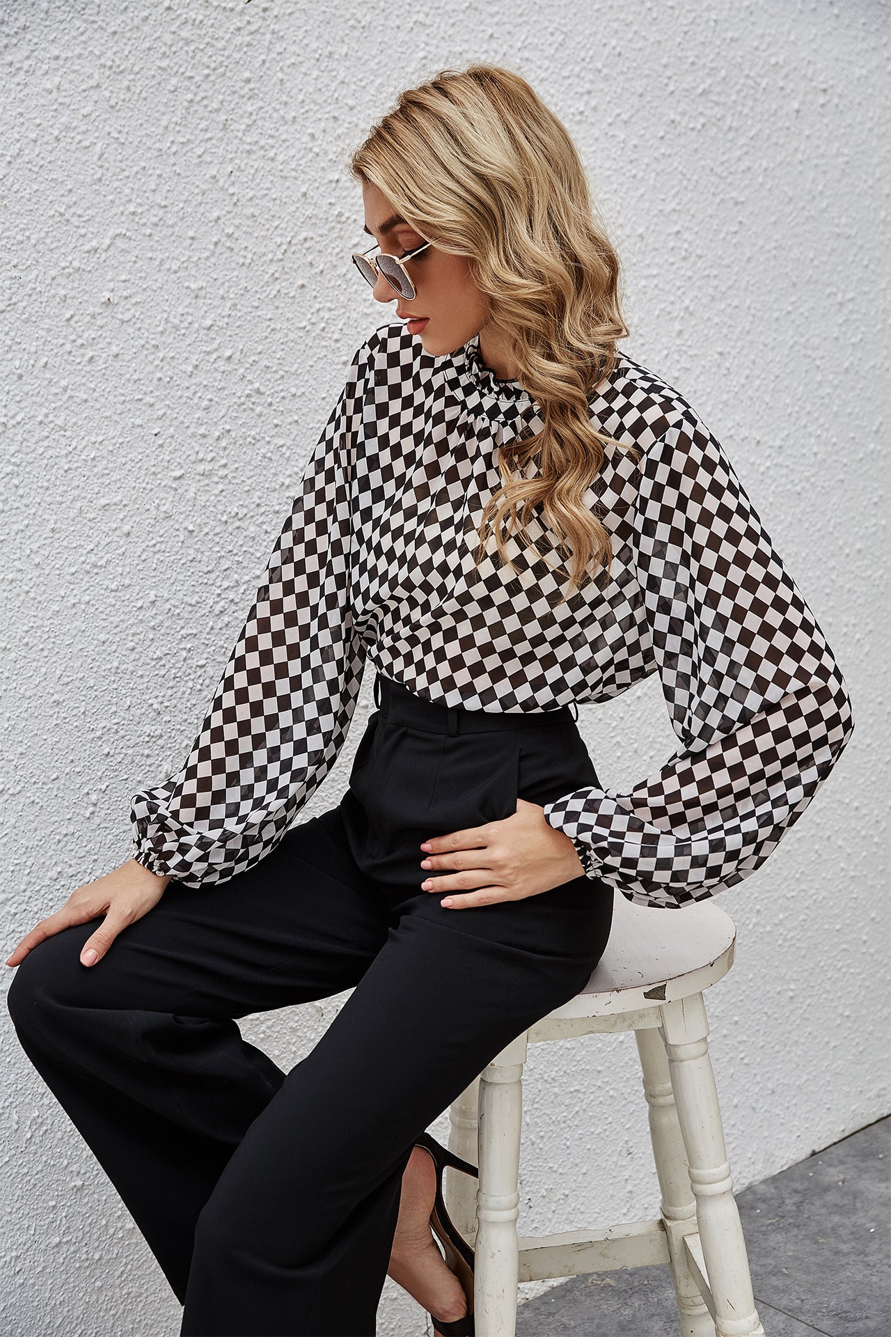 Casual Chiffon Women Blouses