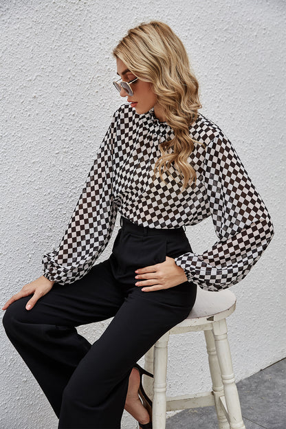 Casual Chiffon Women Blouses