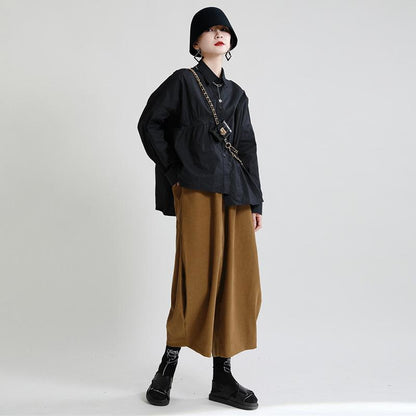 Vintage Women Causal Wide Leg Pants