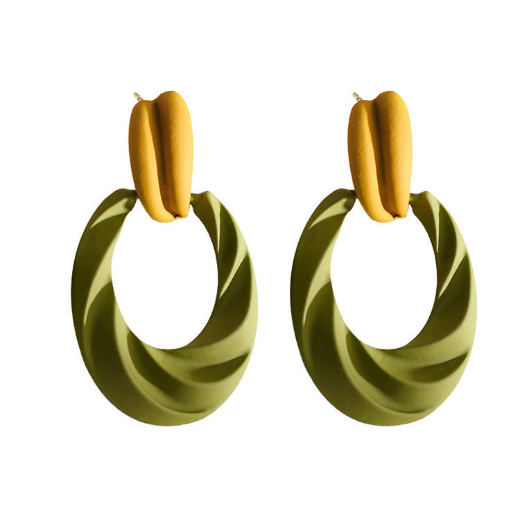 Fashion Women Round Shaped Earrings for Women