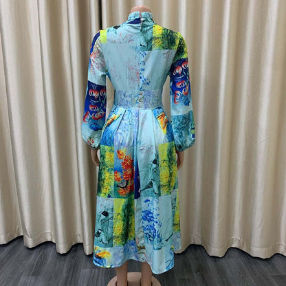 Women High Waist Plus Sizes Women Party Dresses