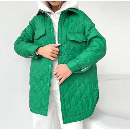 Winter Warm Cotton Overcoats for Women