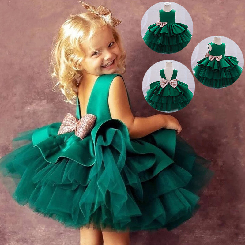 Lovely Princess Girls Birthday Party Dresses