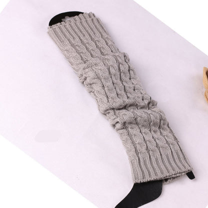 2 Pairs/set 40 cm Long Knitted Socks for Women