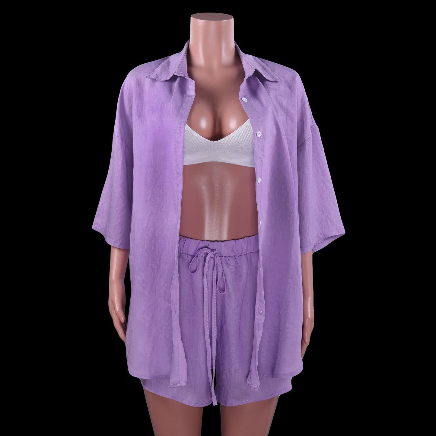 Casual Women Summer Fashion Two Pieces Suits