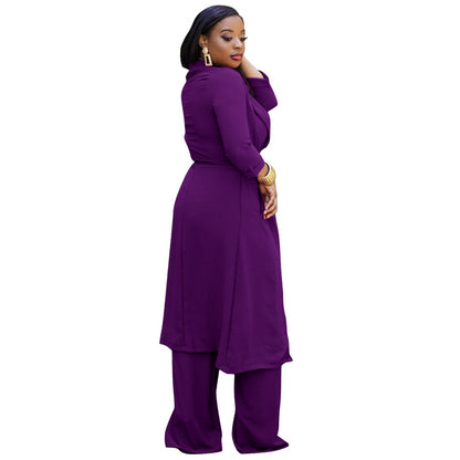 Sexy Top & Wide Legs Pants 3pcs Sets for Women
