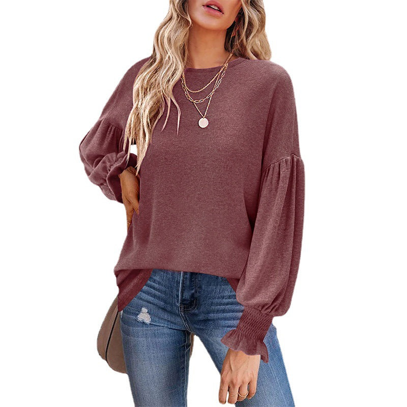 Casual Women Long Sleeves T Shirts