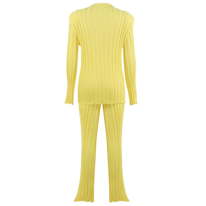 Leisure Women Knitting Two Pieces Sweater Suits