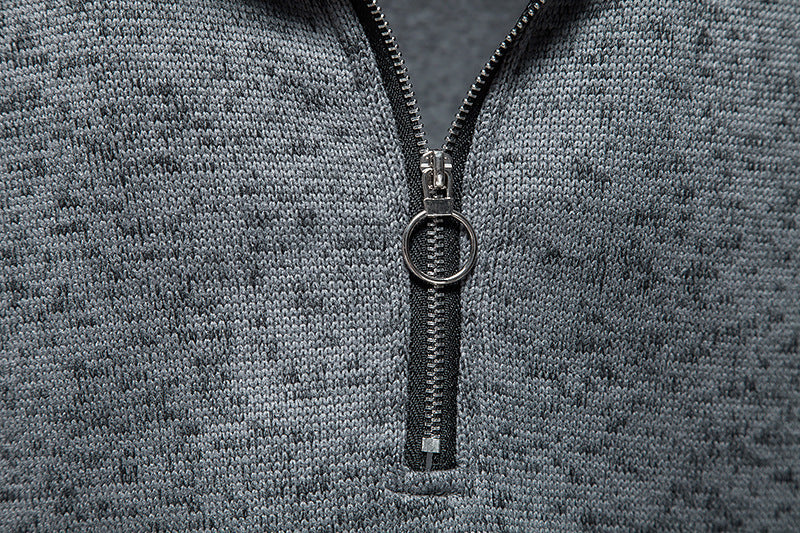 Turtleneck Zipper Men's Sweaters
