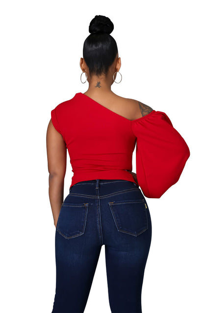 Summer Irregular Designed Blouses Shirts
