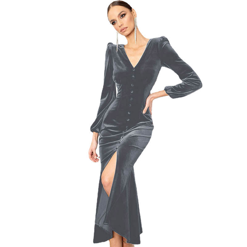 Elegant Fall Long Dresses for Women