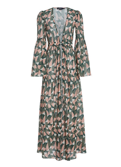 Women Chiffon Summer Beach Dresses + One Piece Swimsuits