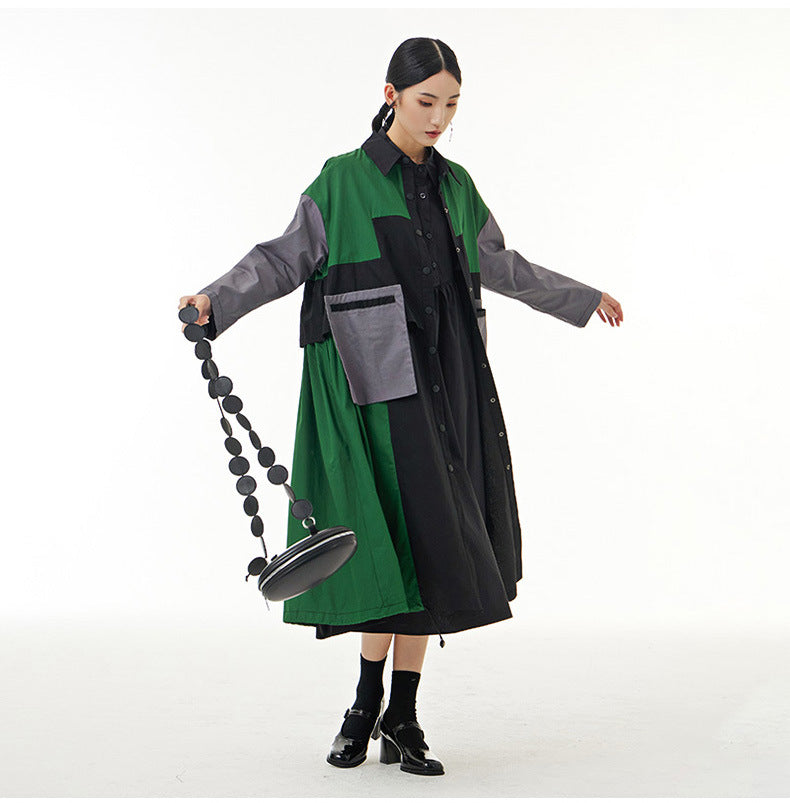 Fashion Designed Plus Sizes Women Trench Coats