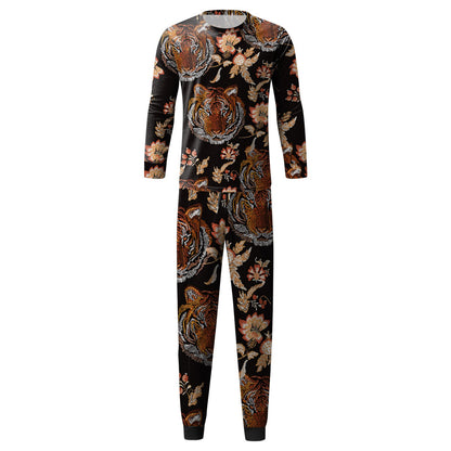 Casual Print Men's Sports Suits-STYLEGOING