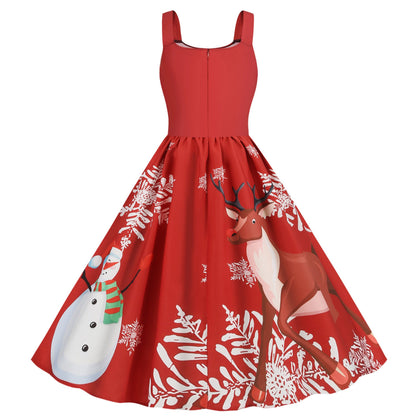 Sexy Vintage Shoulder-Straps Dresses-STYLEGOING