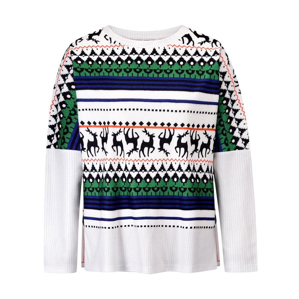 Christmas Long Sleeves Knitting Fall Sweater
