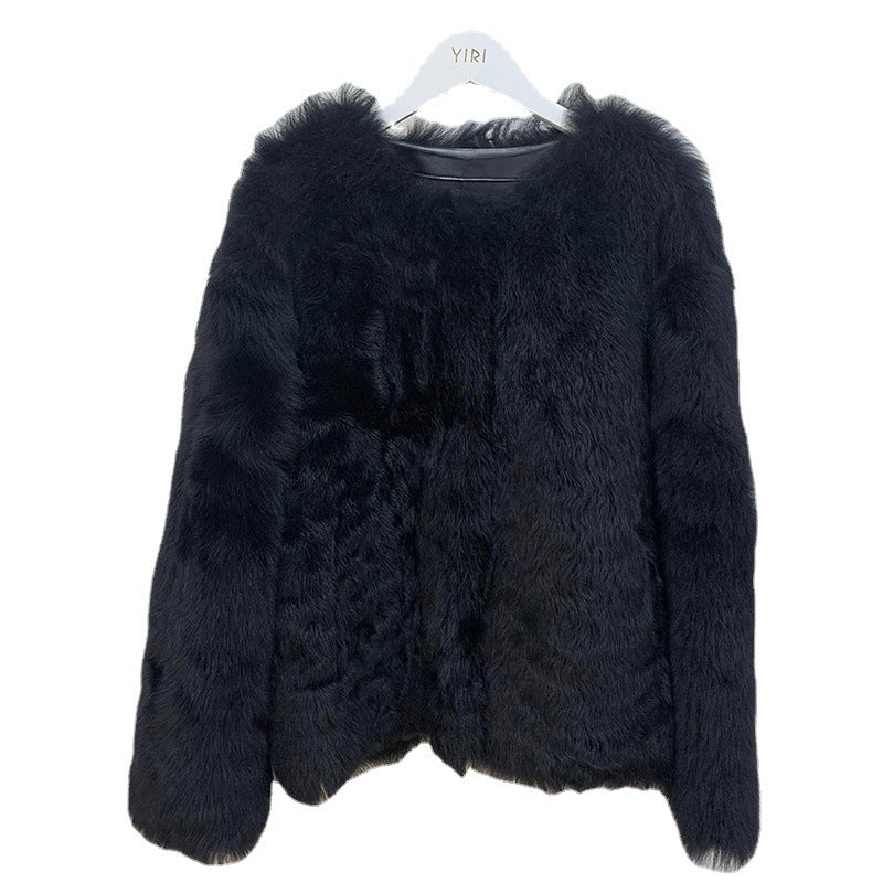 Warm Fur Short Coats for Women