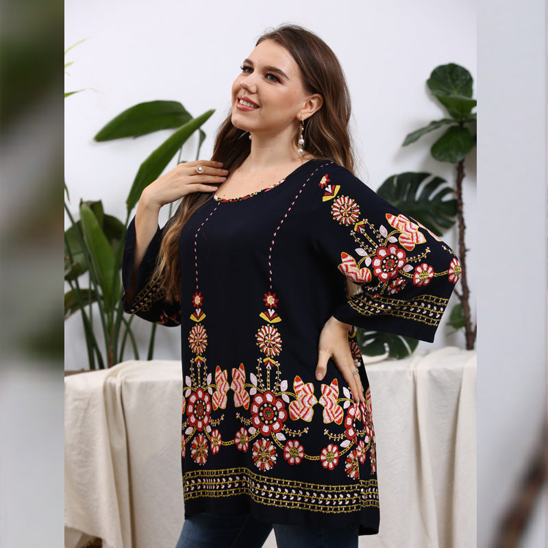 Elegant Plus Sizes Women Tops