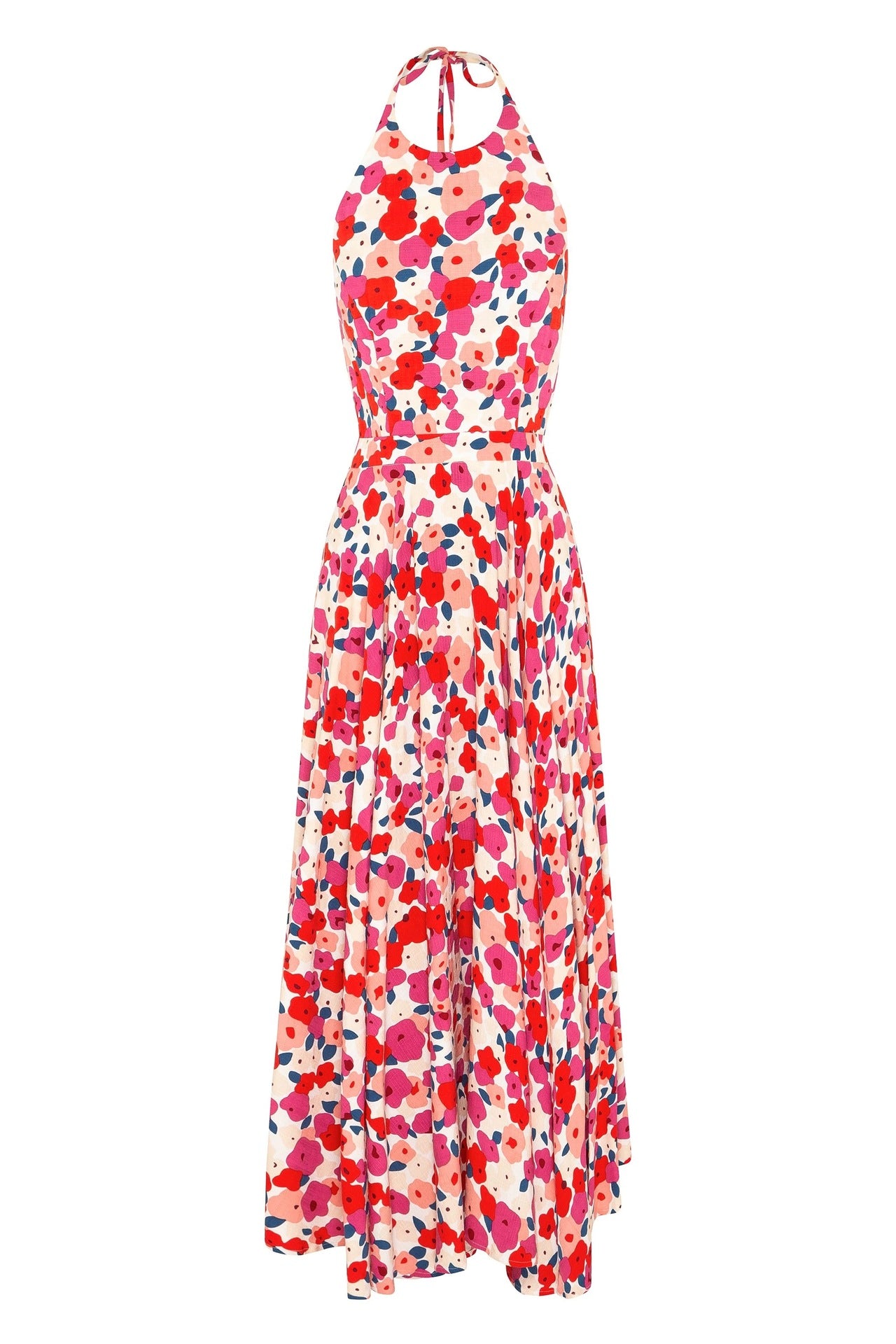 Sexy Floral Print Long Boho Summer Beach Dresses