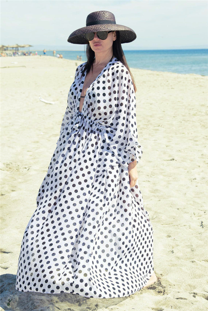 Summer Chiffon Beach Cover Up Dresses for Women