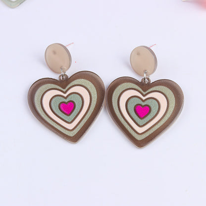 3pcs/Set Valentine's Day Sweetheart Design Women Earrings for Women