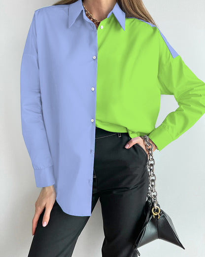 Casual Long Sleeves Fall Shirts for Women