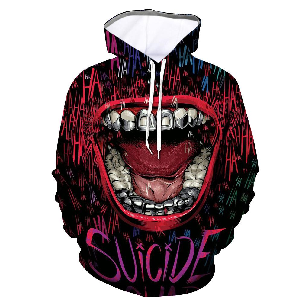 Halloween 3D Print Casual Pullover Hoodies-STYLEGOING