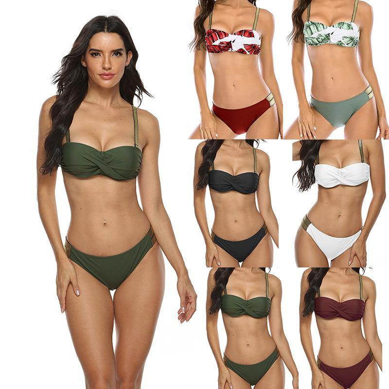 Sexy Women Gold Belt Summer Beach Bikini-STYLEGOING