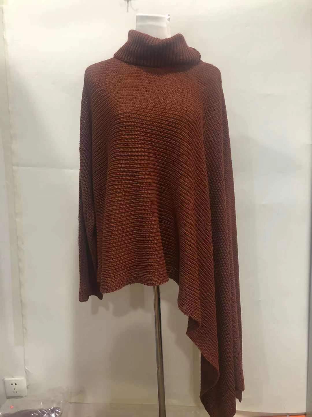 Women High Neck Long Sleeves Knitting Pullover Coats--Free Shipping at meselling99