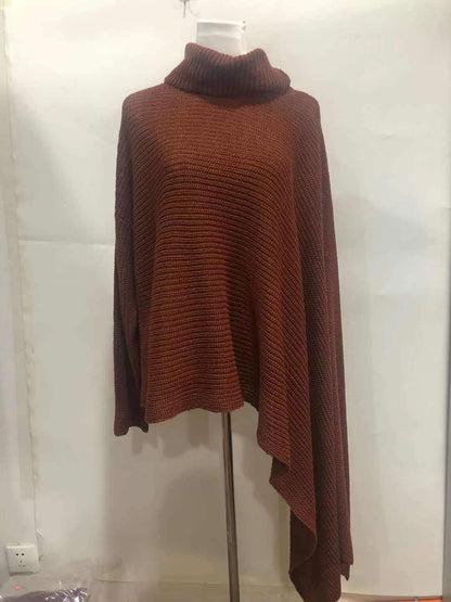 Women High Neck Long Sleeves Knitting Pullover Coats--Free Shipping at meselling99