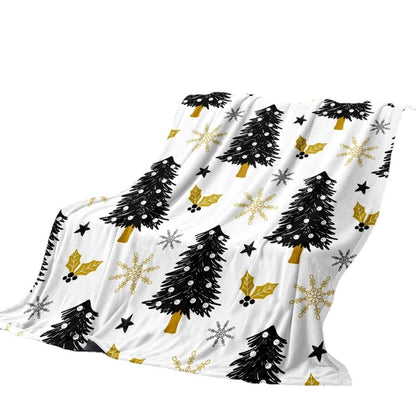 Merry Christmas Fleece Blankets for Gifts