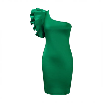 Summer One Shoulder Sexy Party Dresses for Women