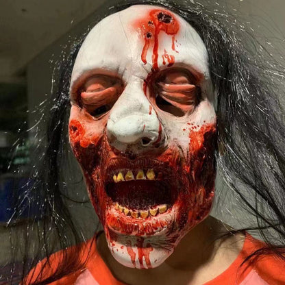 Halloween Horrible Room Escape Wigs&Mask Murder-STYLEGOING