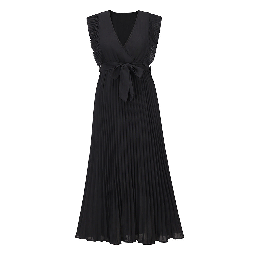 Casual Chiffon Sleeveless Women Long Maxi Dresses