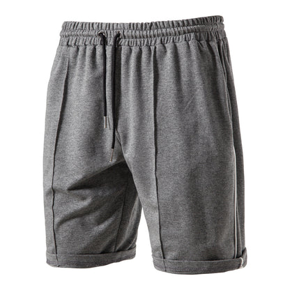 Casual Cotton Summer Elastic Waist Men's Shorts