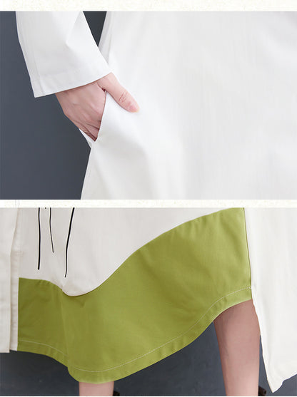 Elegant Long Sleeves Shirt Dresses for Women