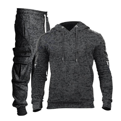 Winter Warm Fashion Leisure Long Sleeves Suits for Men-STYLEGOING