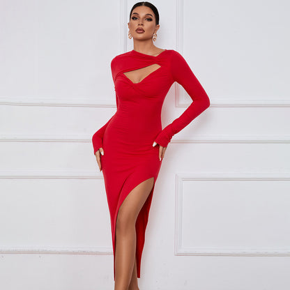 Sexy Long Sleeves Sheath Dresses