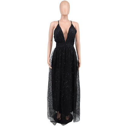 Fairy Black Long Dresses for Women