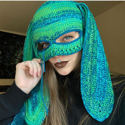 Halloween Knitted Mask Costumes