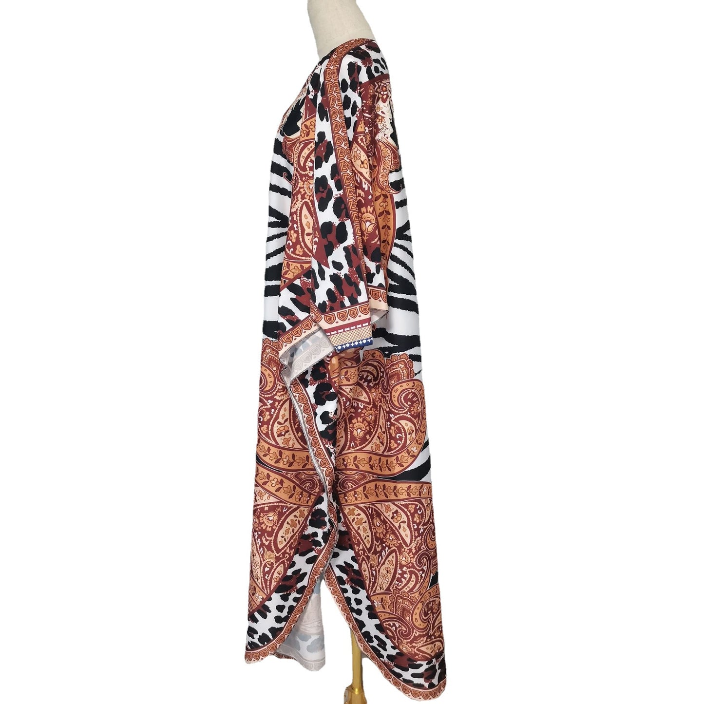 Casual Zebra Print Women Long Rompers