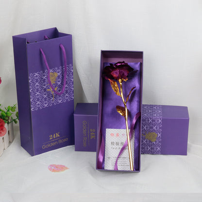 Gold Rose for Valentine's Day Gifts