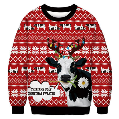 Christmas Cat His-and-hers Hoodies Sweaters