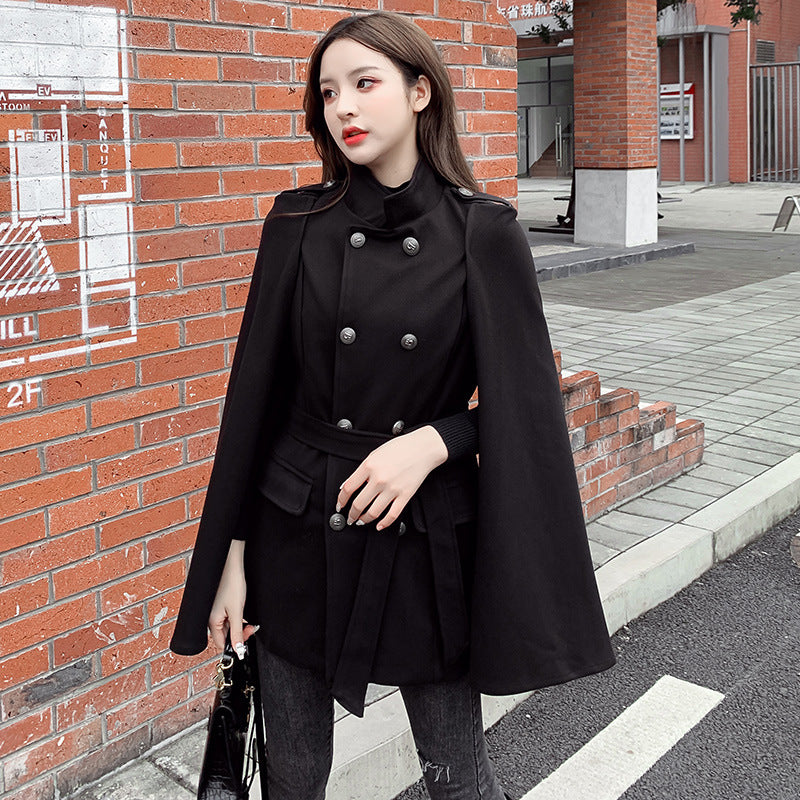 Designed Fashion Women Fall Overcoats