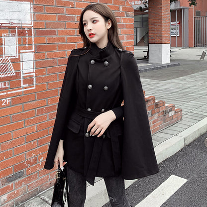 Designed Fashion Women Fall Overcoats