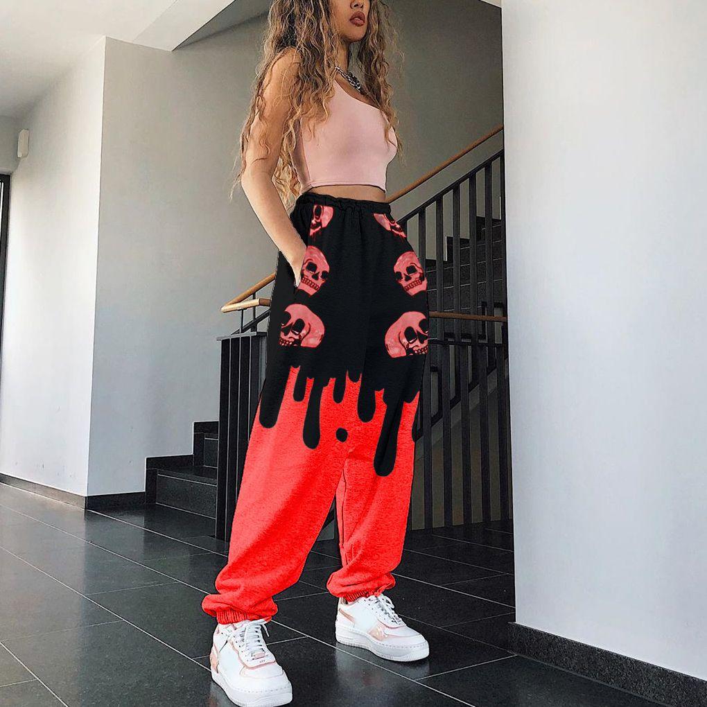 Happy Halloween  Women Hip-Hop Sports Pants