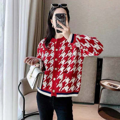 Vintage Knitted Short Cardigans for Women