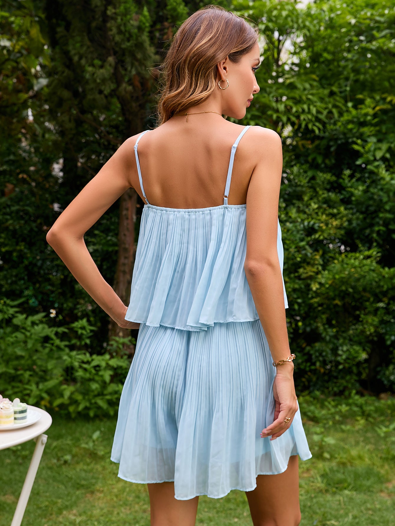 Summer Sexy Ruffled A Line Mini Dresses